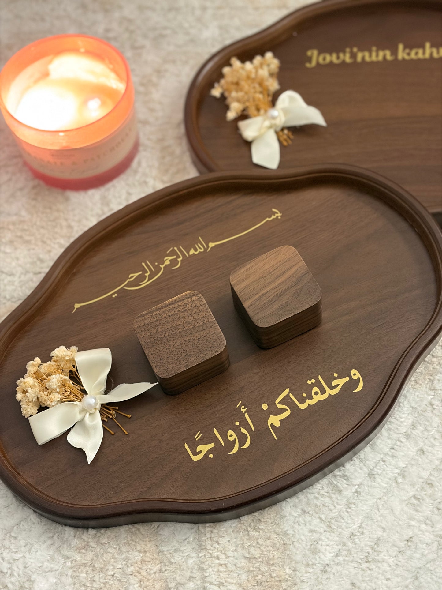 Wooden Ring Tray