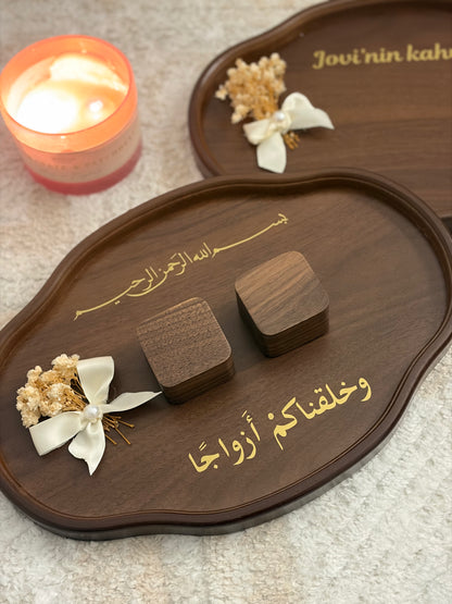 Wooden Ring Tray