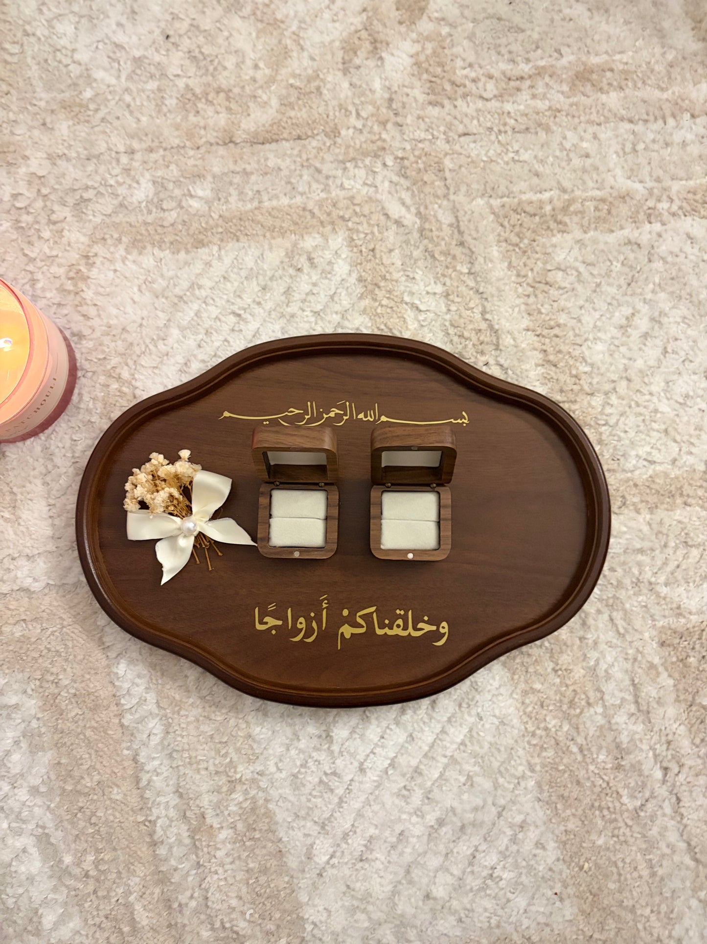 Wooden Ring Tray