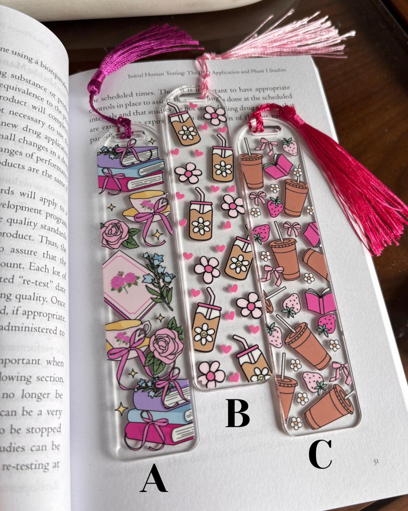 Acrylic Bookmarks