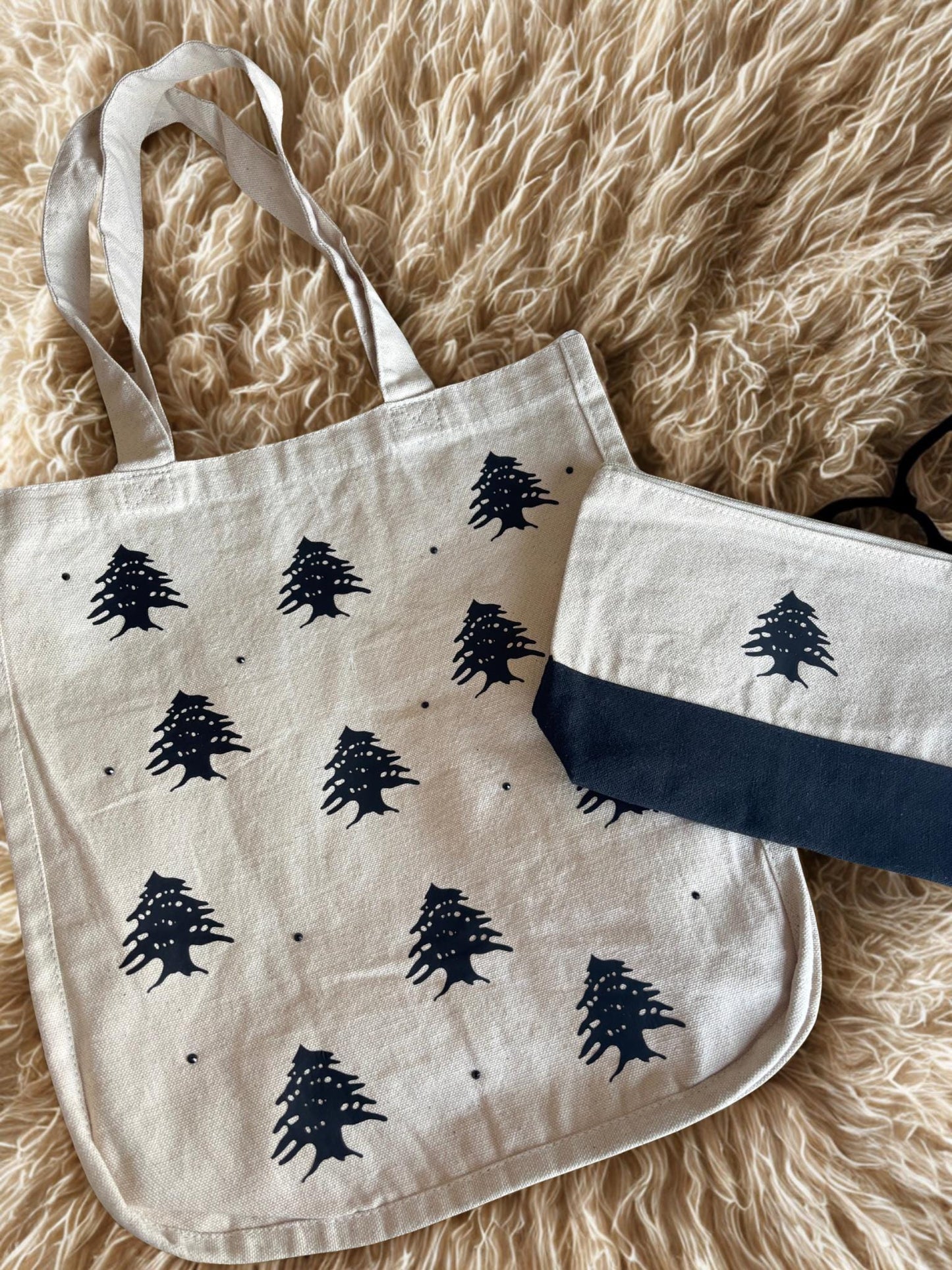 Lebanon  bedazzled tote bag