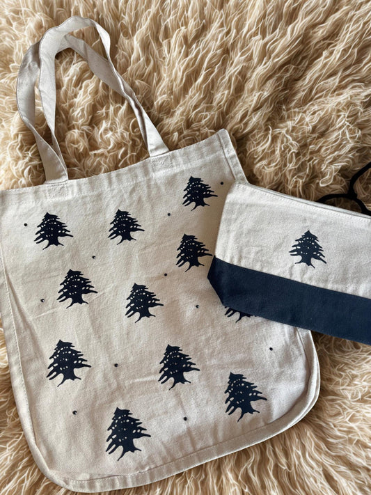 Lebanon  bedazzled tote bag